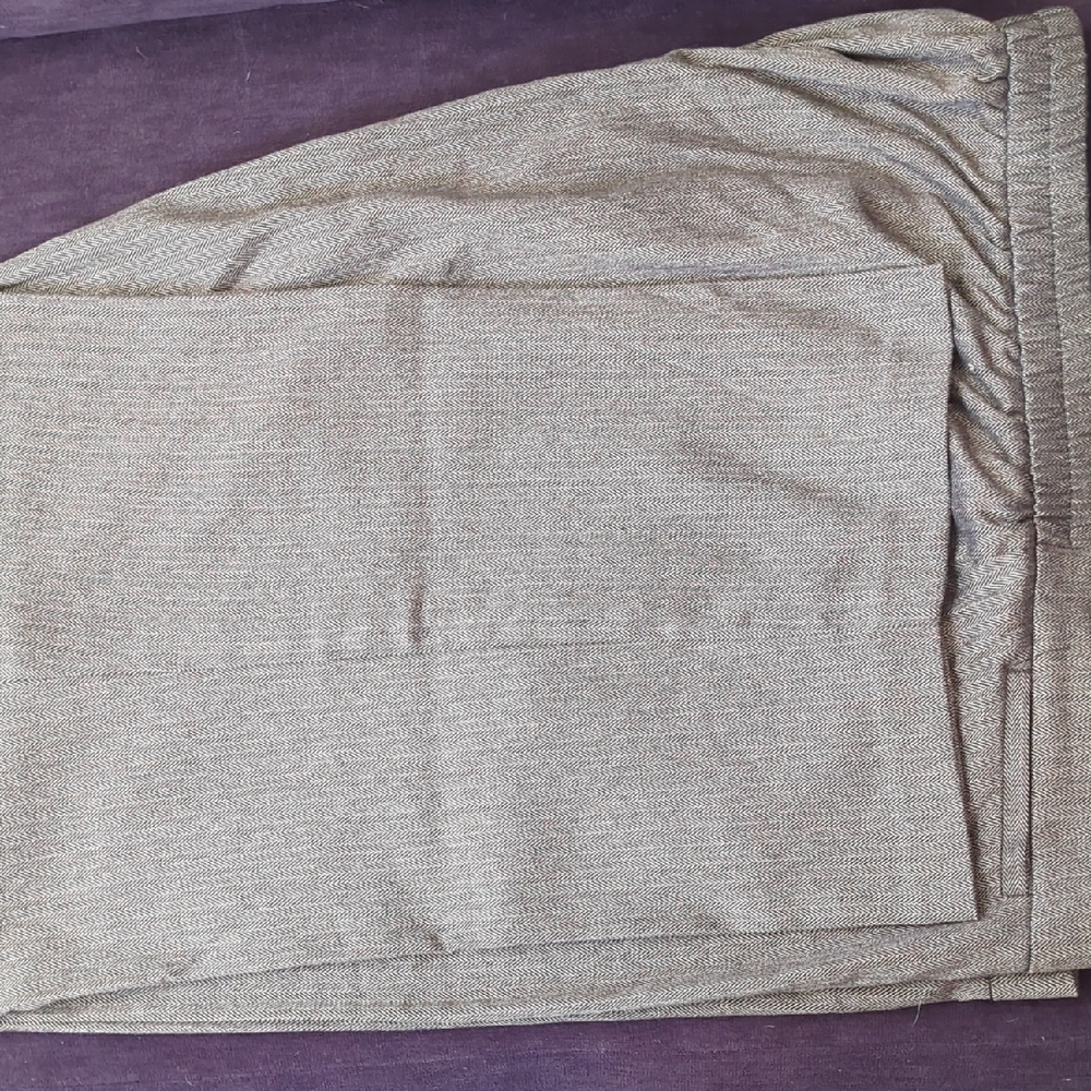 Catherines Brown Herringbone Pants